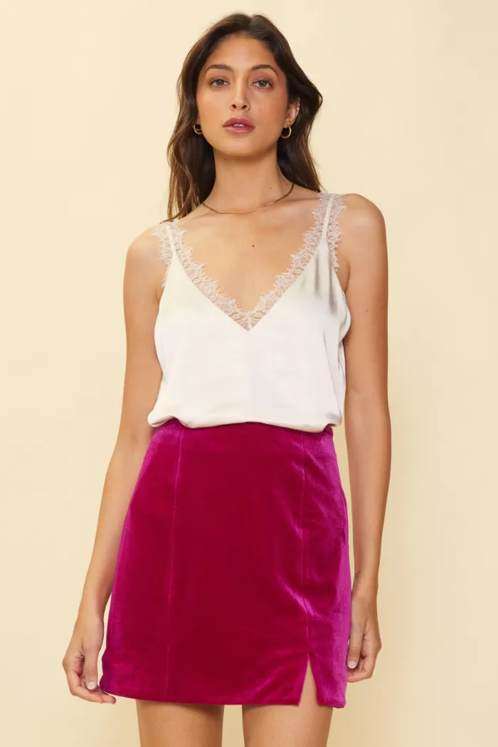 Lace Trim Cami